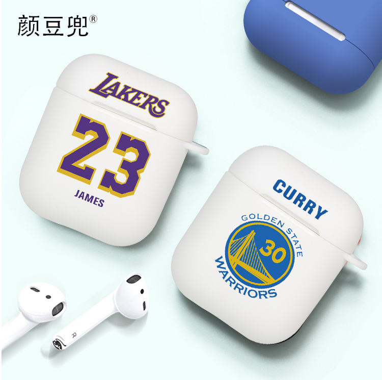 詹姆斯23号库里airpods Pro保护壳2/3三代适用于苹果蓝牙耳机套软