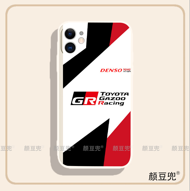 经典赛车GR涂装TRD 12适用iphone13promax苹果14Pro荣耀一加9r红米K60保护套IQOO11小米13华为P50pro三星S23