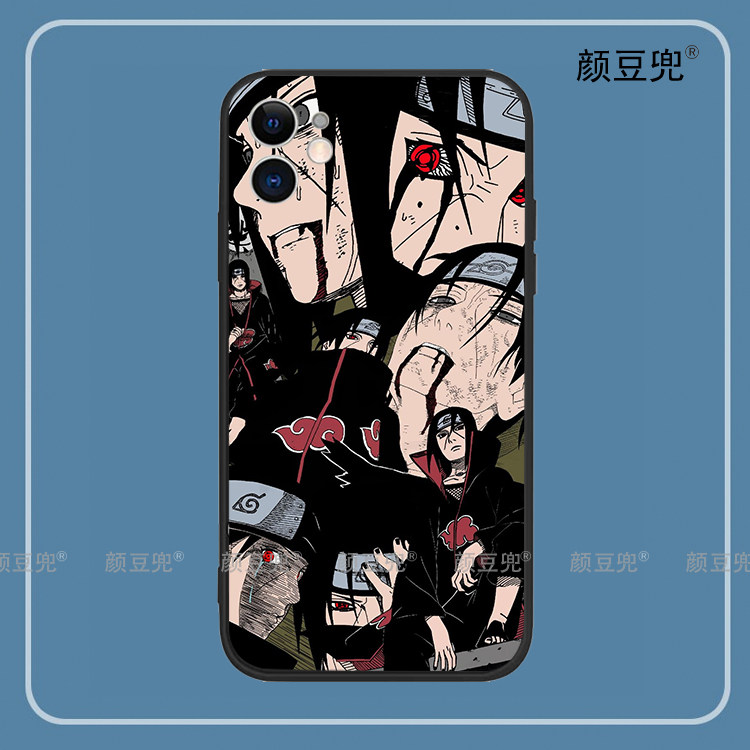 火影忍者 晓组织 鼬手机壳12适用iphone13promax苹果14 Promax荣耀一加9r红米K50保护套IQOO11小米9动漫8Plus