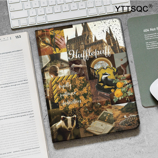 赫奇帕奇ipad10.2适用air3/4保护套matep pro11笔槽mini6哈利波特