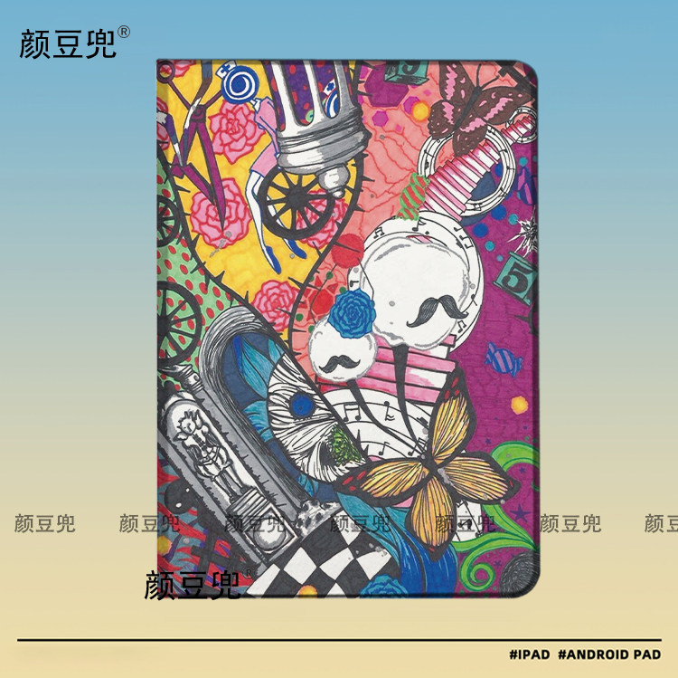 魔法少女小圆 动漫 ipad10.2适用于air4/5保护套matepad pro11 Air笔槽mini5/6皮套Pro12.9小米5/6pro华为M6