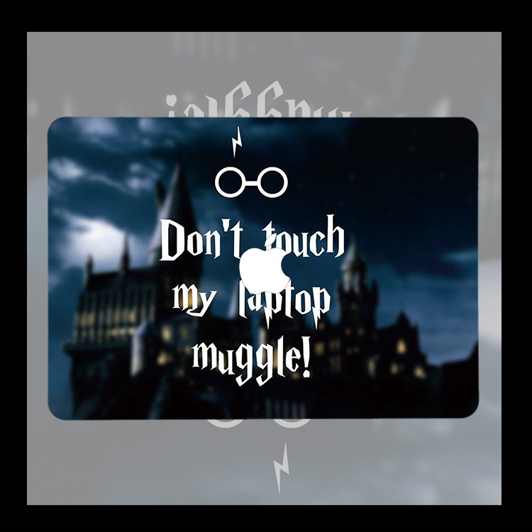 哈利波特 麻瓜Air13电脑壳M4苹果macbook air13寸pro14笔记本15寸Macbook苹果电脑保护套Pro16硬壳Pro13别碰