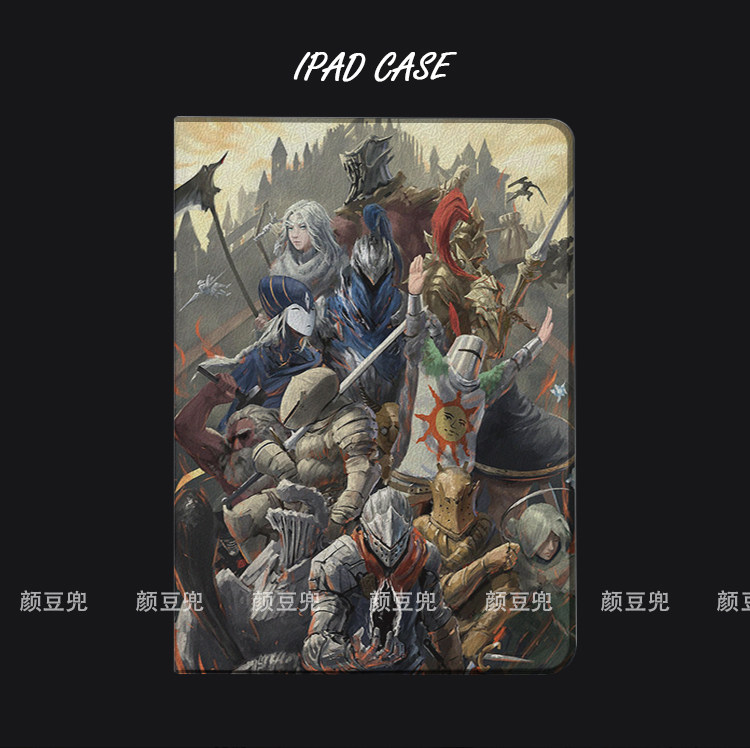 黑暗之魂黑魂ipad10.2适用air3/4保护套pro11皮9.7套mini45华为M6