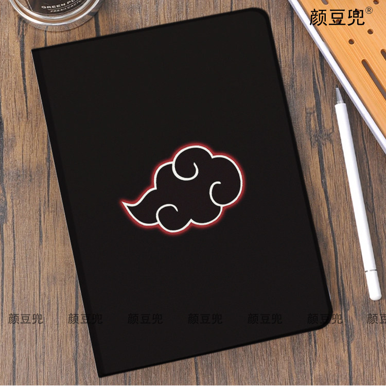 火影忍者 晓组织ipad10.2适用air5/6保护套matepad pro11 Air3笔槽mini56皮套小米5/6pr华为Air11.5动漫 红米