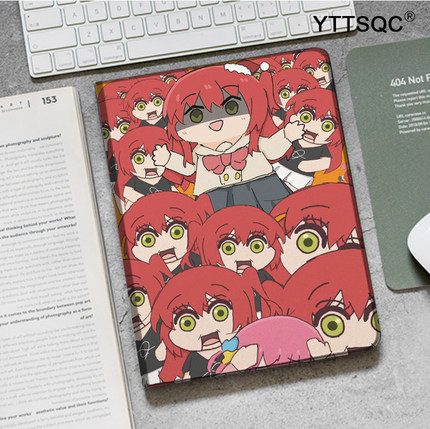 喜多郁代 孤独摇滚ipad10.2适用air3/4/5保护套matepad pro11笔槽mini5/6华为M6皮套Pro12.9第十代air3荣耀v8