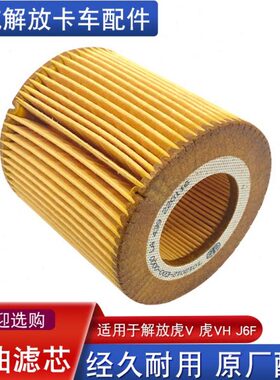 适用一汽解放虎vn机油滤芯j6f滤清器E00原厂配件轻卡货车虎v虎威