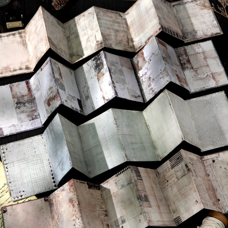 生活日记系列折页本复古风手帐本diy打底装饰素材背景学生集章本,文具电教/文化用品/商务用品,手帐/日程本/计划本,淘宝优惠券,粉丝福利购,淘宝优惠卷