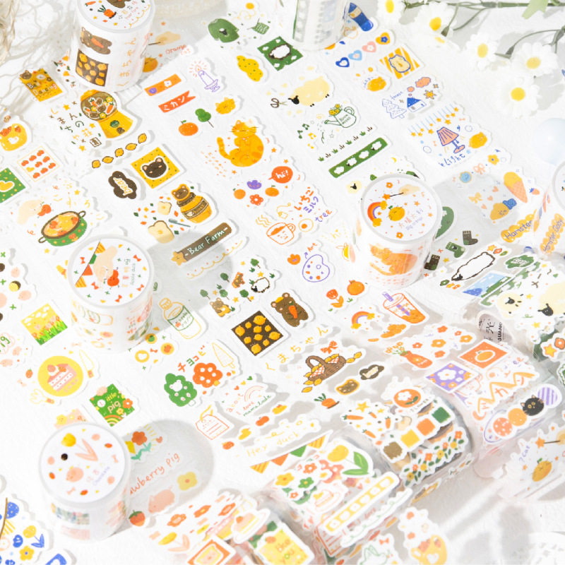 小羊牧场·云系列闪砂模切胶带 简约插画图案手帐diy手机壳装饰贴,文具电教/文化用品/商务用品,和纸胶带,淘宝优惠券,粉丝福利购,淘宝优惠卷