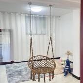 秋千家用ins成人儿童版 室内阳台户外吊椅悬挂吊篮网红编织吊篮