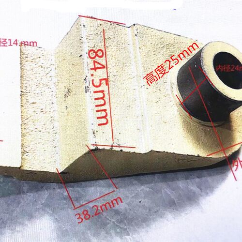 日发红旗星耀喷气织布机配件同步带轮支撑636C79BA同步带轮支撑座