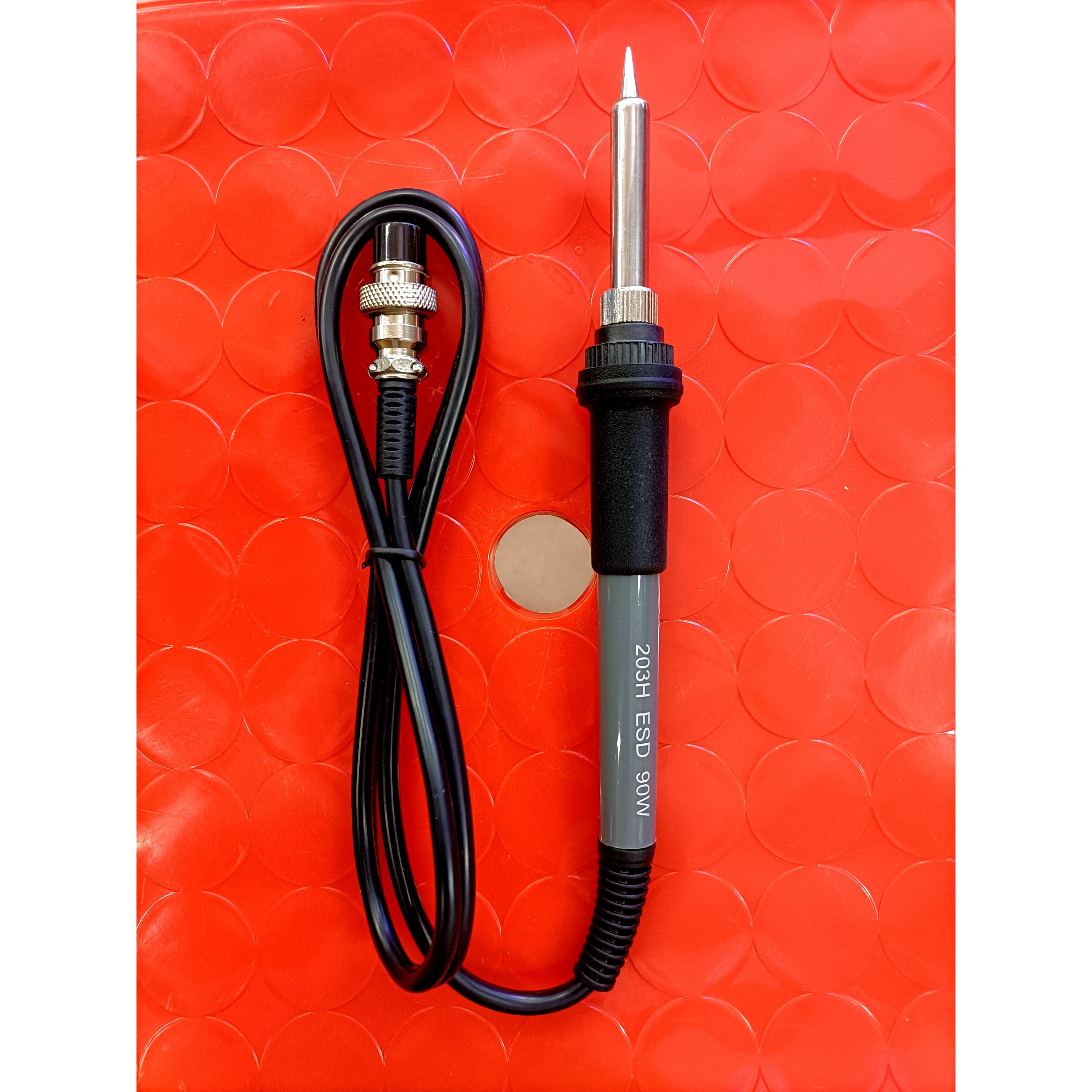 适用快克203H/204H/376D高频焊台手柄VH90W纯银芯手柄6孔