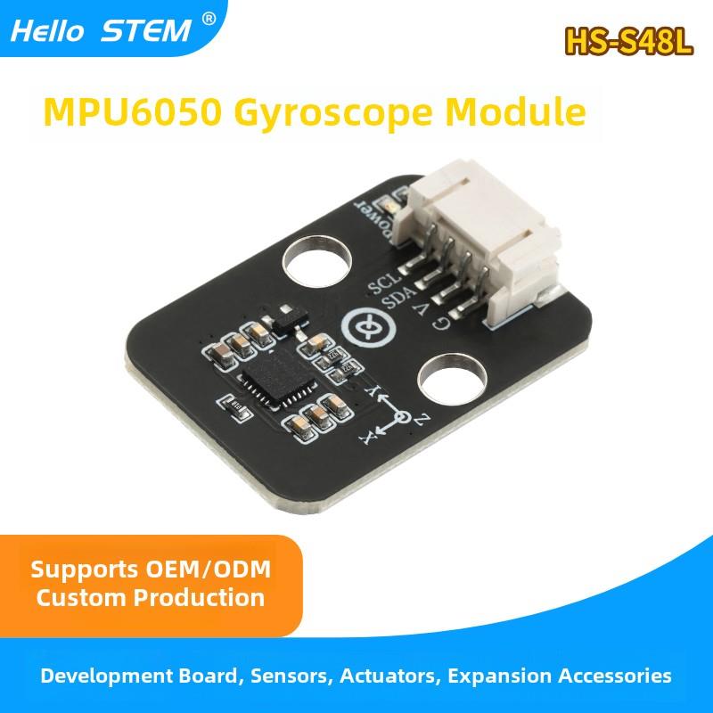 兼容Arduino Microbit Lego Jack Mpu6050陀螺仪传感器模块