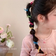 糖果色发圈宝宝扎小啾啾发绳甜美可爱女童皮筋儿童头绳发饰头饰