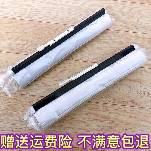 可立美通用卡槽胶棉拖把头替换