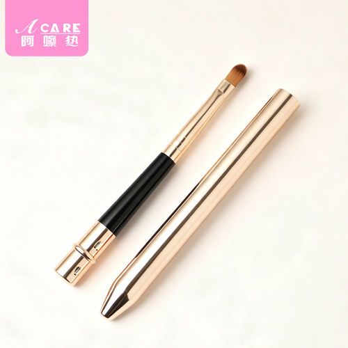 唇刷/便携A1zhq001-唇刷口红刷便携式美妆笔刷带盖化妆刷化妆