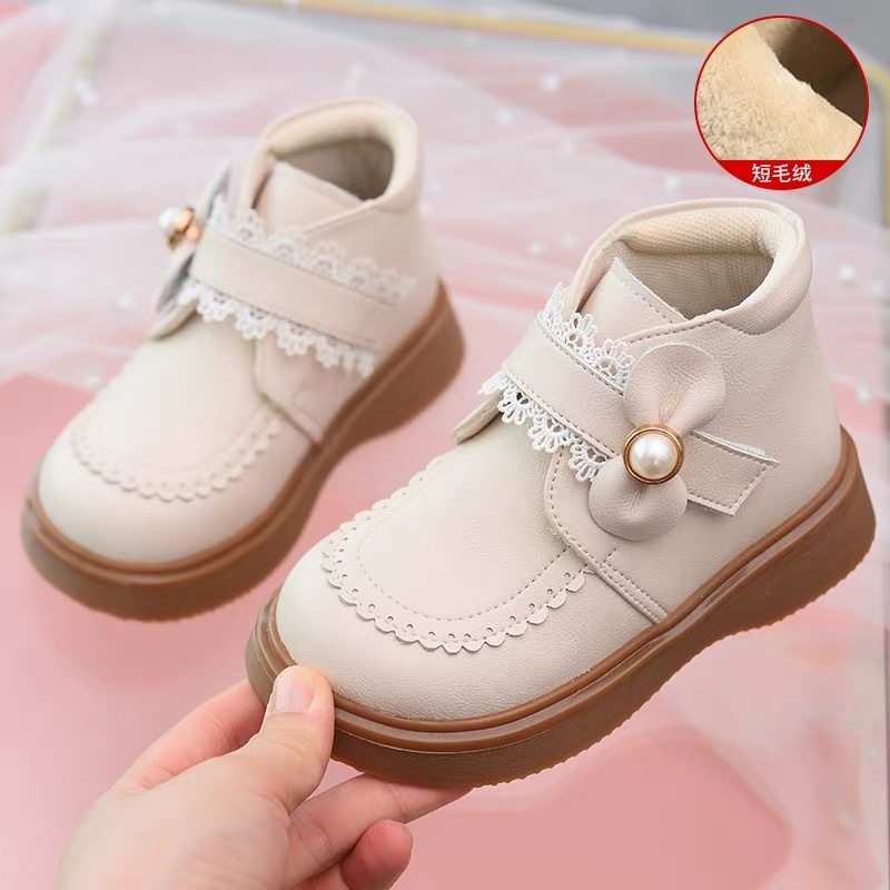 女童靴子加绒短靴洋气新款秋冬童鞋时尚二棉鞋女孩皮靴儿童马丁靴,童鞋/婴儿鞋/亲子鞋,皮靴,淘宝优惠券,粉丝福利购,淘宝优惠卷