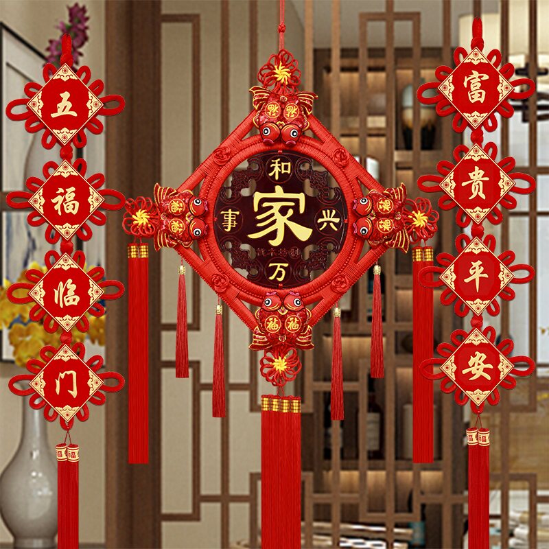 桃木中国结挂件MODERNQUEEN
