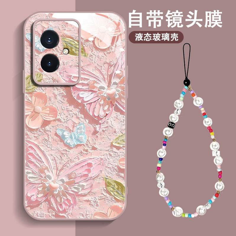 自带镜头膜适用华为荣耀100手机壳huawei荣耀100pro玻璃Ry 10opro全包 MAA-AN10防摔MAA-AN00女款荣誉1o0。女