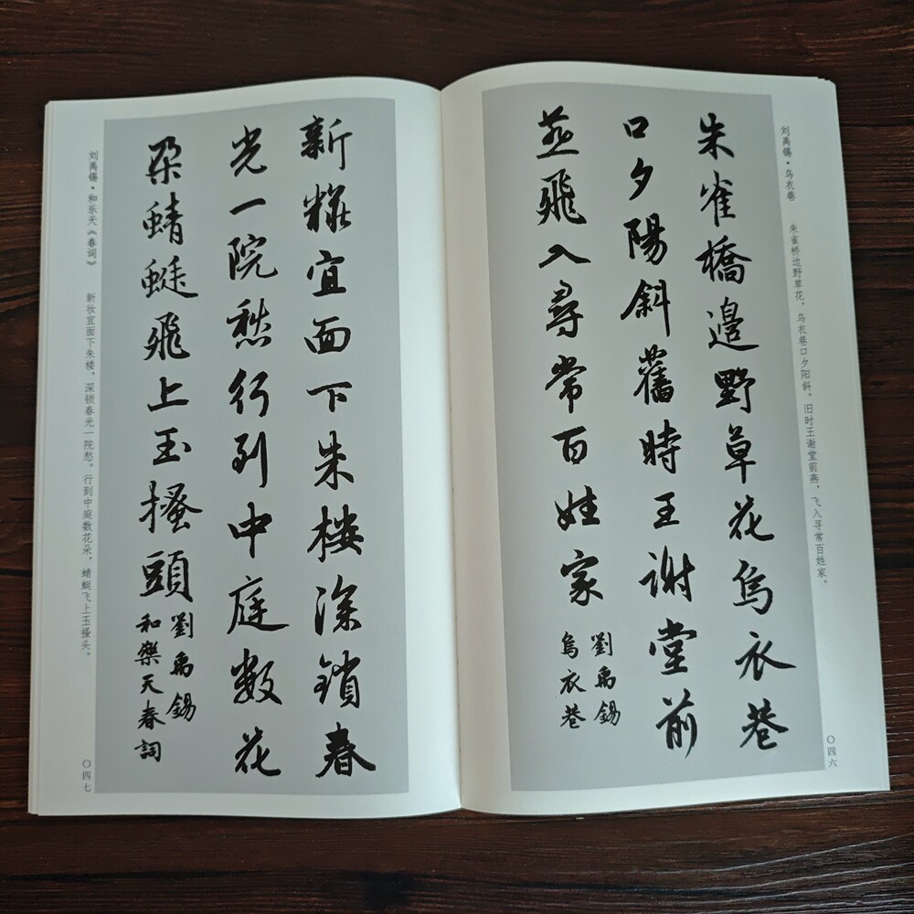 赵孟頫行书唐诗百首古诗赵孟俯毛毛笔字帖