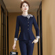 珠宝金店工作服套装 高端职业装 女美容院美容师酒店前台工作装 秋冬