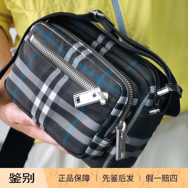 BURBERRY中性相机包单肩包欧美图片