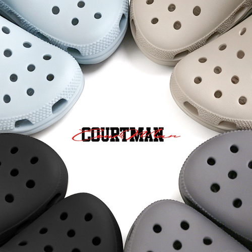 COURTMAN/野球帝情侣软底洞洞鞋女外穿夏沙滩鞋eva防滑防臭凉鞋男