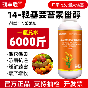 14羟基芸苔素内脂甾醇1L生长调节剂果树蔬菜抗逆解药害农药正品
