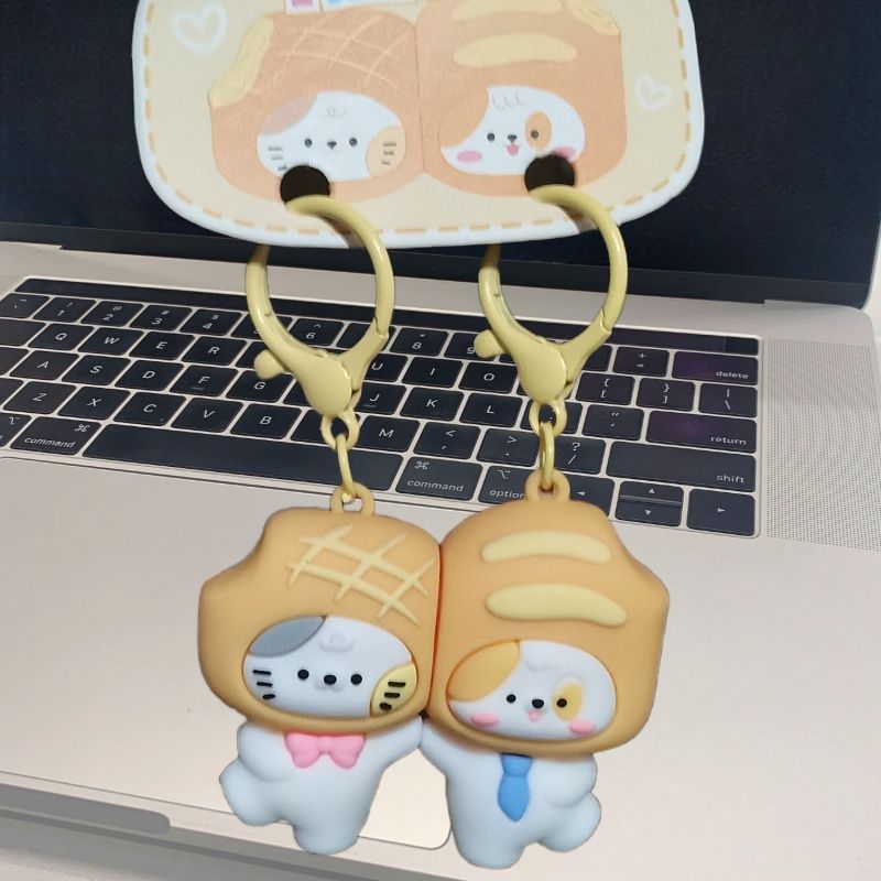 搭子挂件原创情侣猫狗好