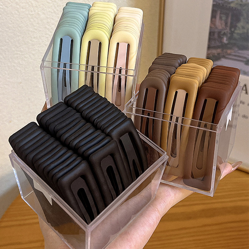 发卡鸭嘴夹后脑勺碎发夹刘海夹子