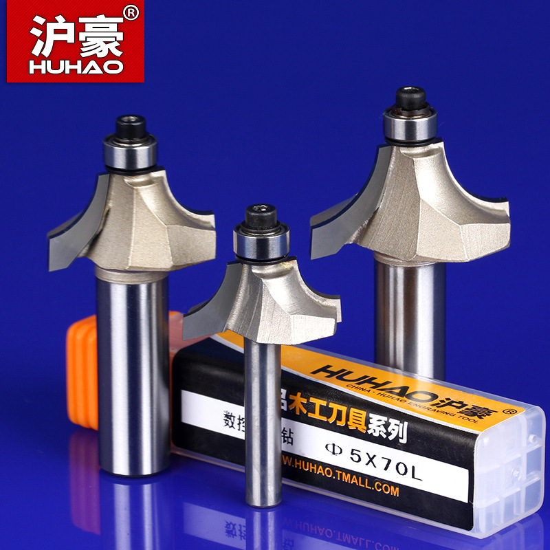 沪豪品牌木工敏仔刀 凸半圆弧刀 雕刻机铣刀 木工刀具 修边机铣刀