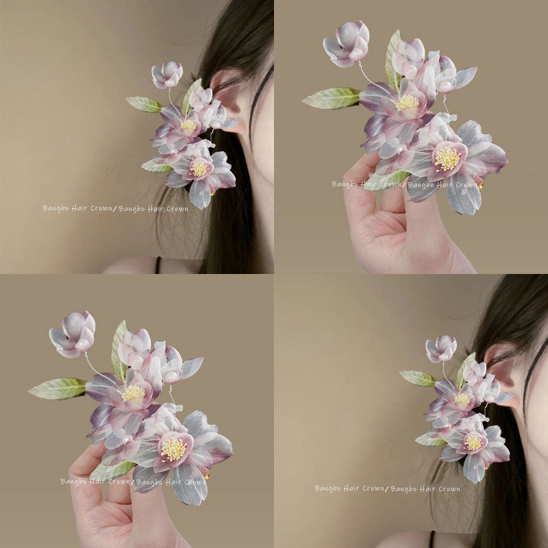 紫韵雅~精致汉服头饰女款
