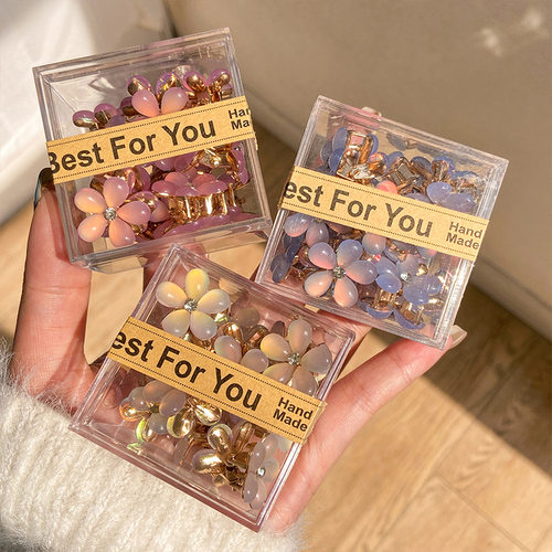 山茶花公主小号高级迷你发夹