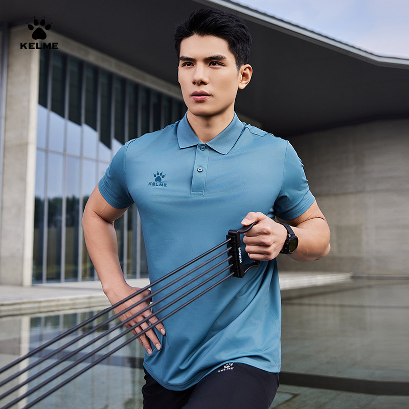 KELME卡尔美运动POLO衫男士夏季款高尔夫翻领短袖T恤足球健身男装,运动服/休闲服装,运动POLO衫,淘宝优惠券,粉丝福利购,淘宝优惠卷