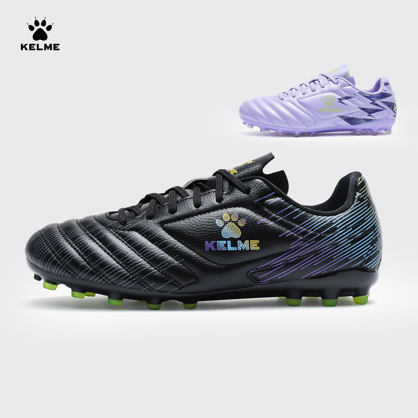 KELME卡尔美儿童足球鞋男童小学生专用MG短钉成人青少年专业比赛