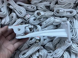 海康威视萤石H5/B12监控摄像头支架挂墙壁白色户外防水铝支架加长