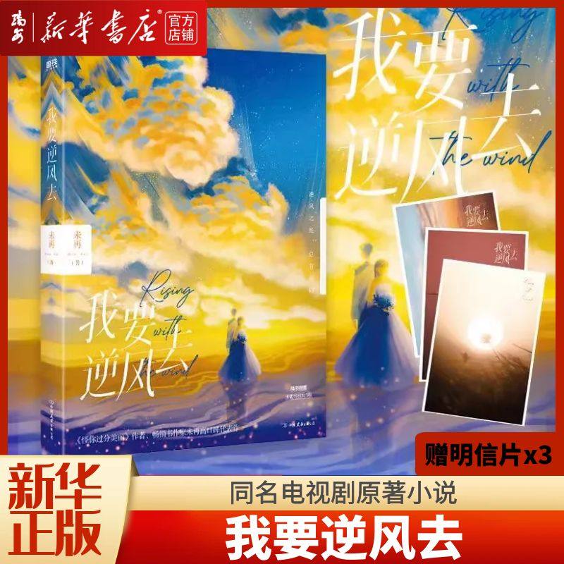 【新华书店 正版书籍】我要逆风去【随书赠明信片x3】未再 龚俊钟楚曦吴宣仪同名电视剧原著 都市职场商战言情小说