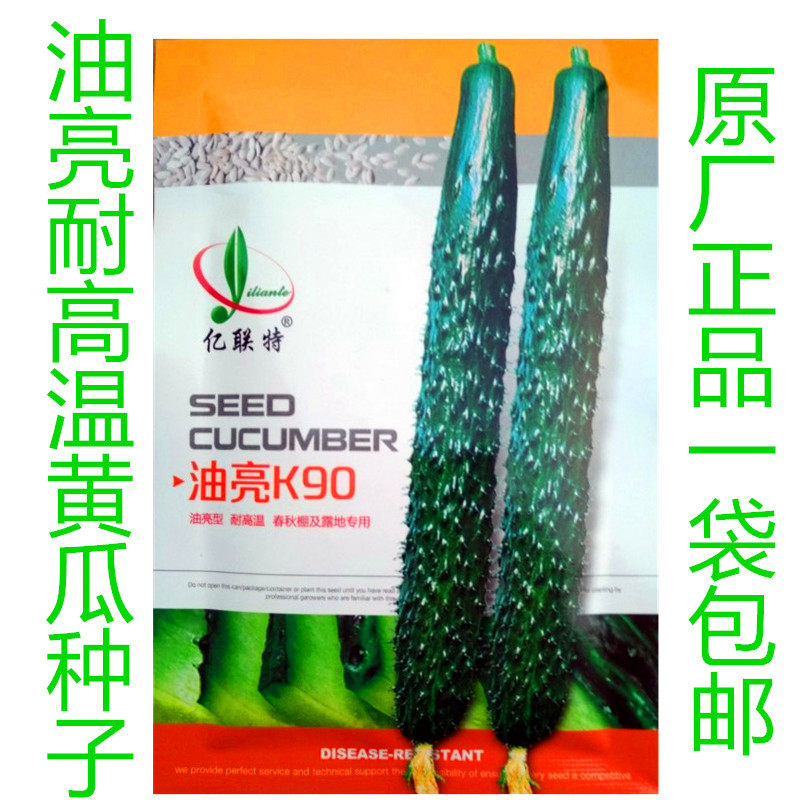油亮高产蔬菜种子亿联特黄瓜种籽