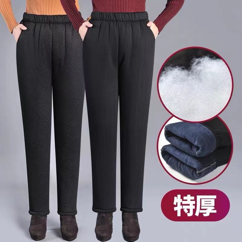 夹棉妈妈春秋冬季款加绒