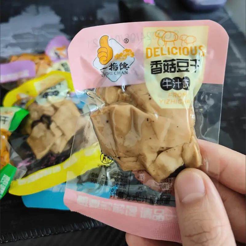 -一指馋香菇豆干豆腐干零食小包装散称休闲零食休闲办公室下午茶