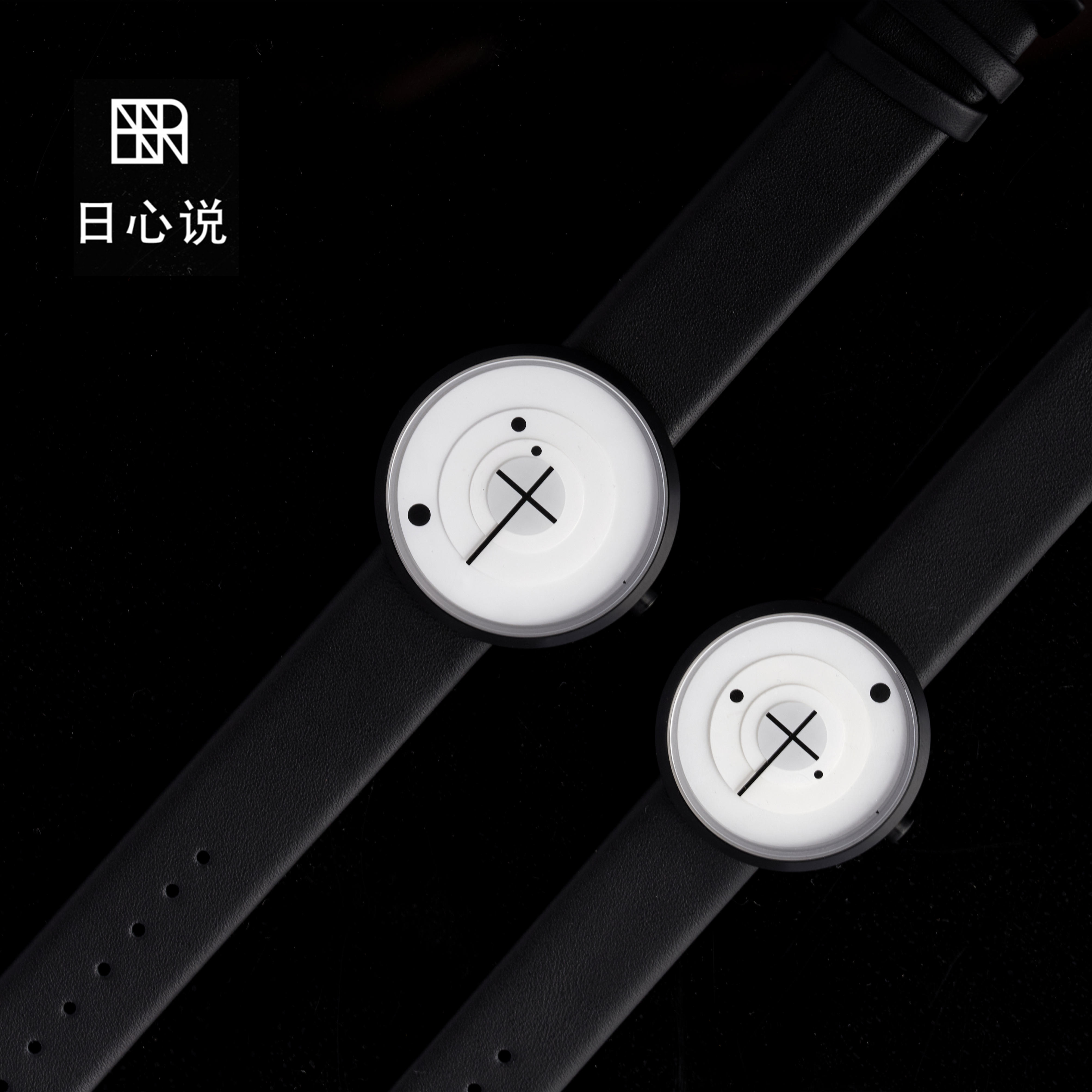 日心说黑科技简约潮流男款新概念创意轻奢女生时尚防水小众手表