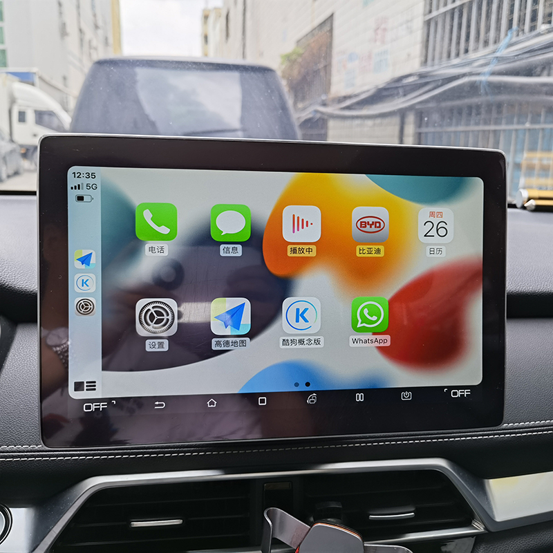 适用于比亚迪海豚海豹苹果无线carplay  车机无损安装升级导航