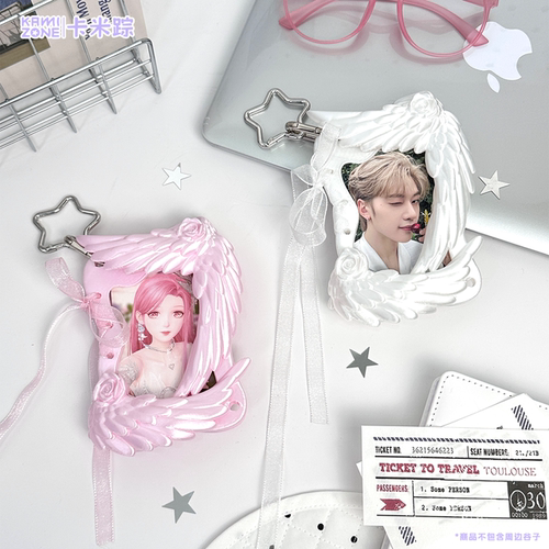 【卡米踪新品】玫瑰天使 3D打印 3寸卡套 韩娱小卡谷美拍立得收纳