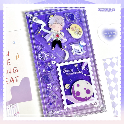 【卡米踪】繁星夜语高框 谷美亚克力摇摇乐卡框装饰摆台谷子收纳