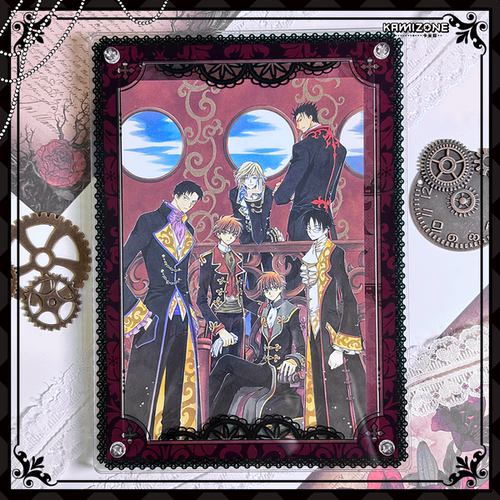 【卡米踪】毒苹果6寸大框 谷美亚克力摇摇乐粒粒明信片谷子收纳