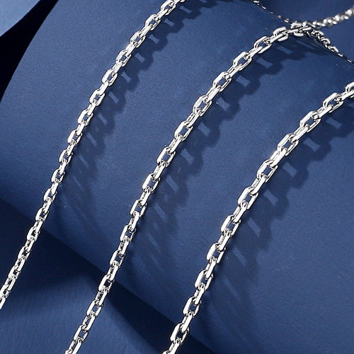 泰福银S925纯银十字链男女通用