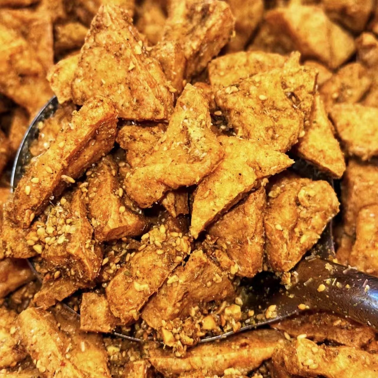 【乐山九妹凤爪官方店】三角豆干怪味/香辣/五香豆腐泡干250g