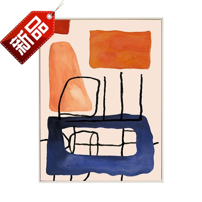 2020新款北欧玄关装饰画f现代抽象壁画客厅餐厅卧室沙发背景墙挂