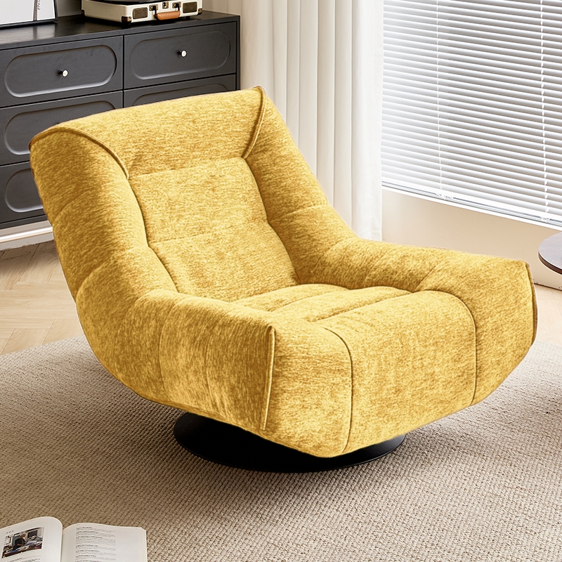 设计师单人沙发转椅简约现代家用