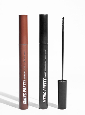 《睫毛膏A1pq201-眼部睫毛上色自然打底睫毛膏脸部美容修饰化妆