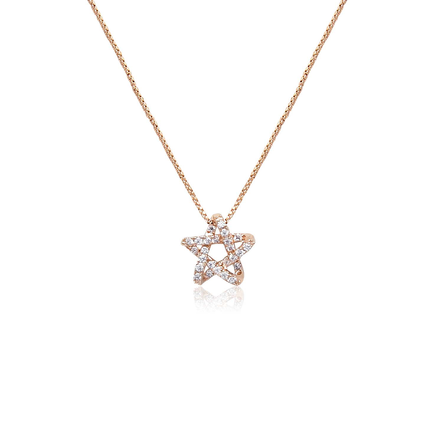 五芒星轻奢小众高级感锁骨链项链